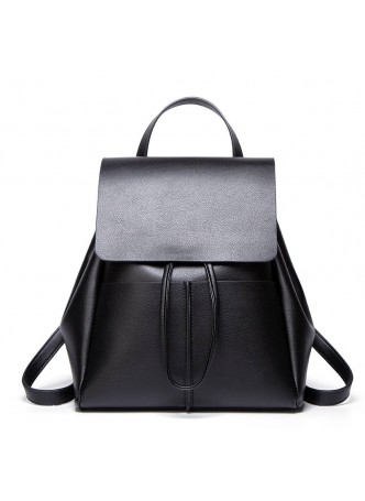 MEDIUM LEATHER BACKPACK 